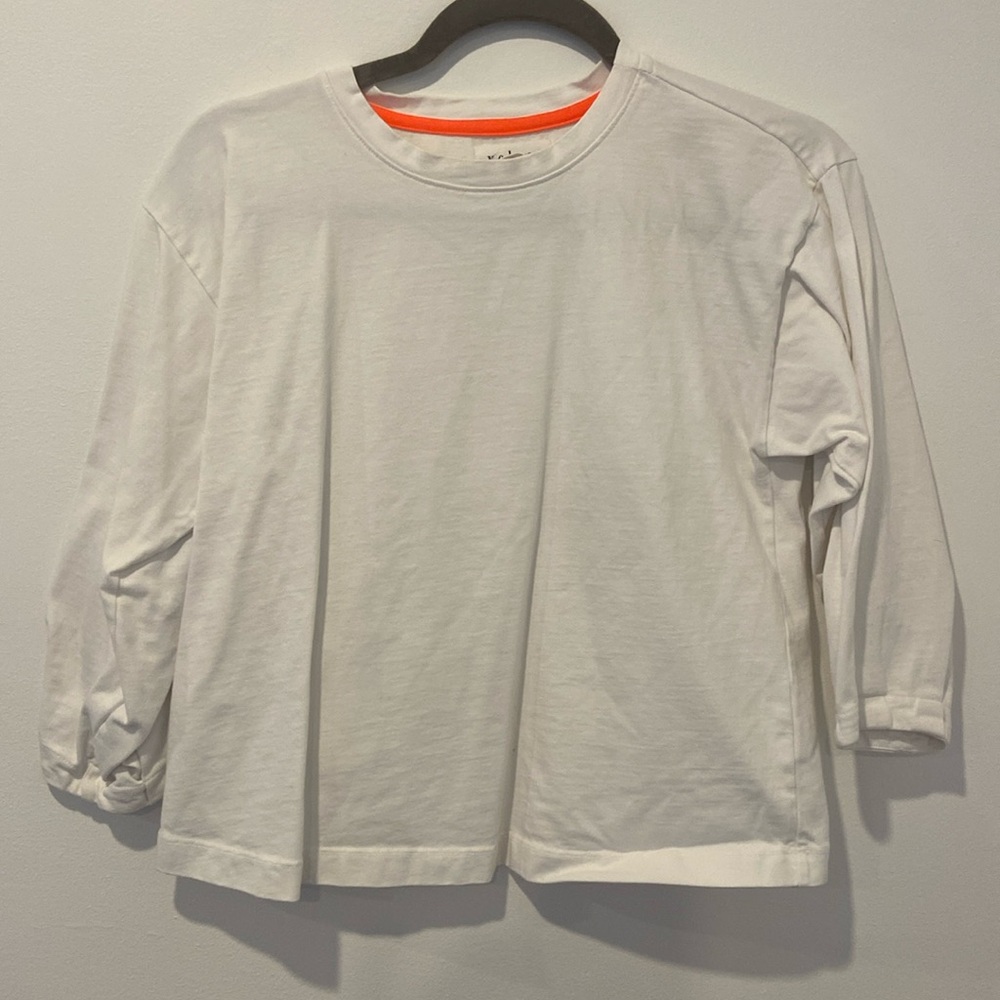 Velvet by Graham & Spencer 3/4 sleeve sweatshirt tee
